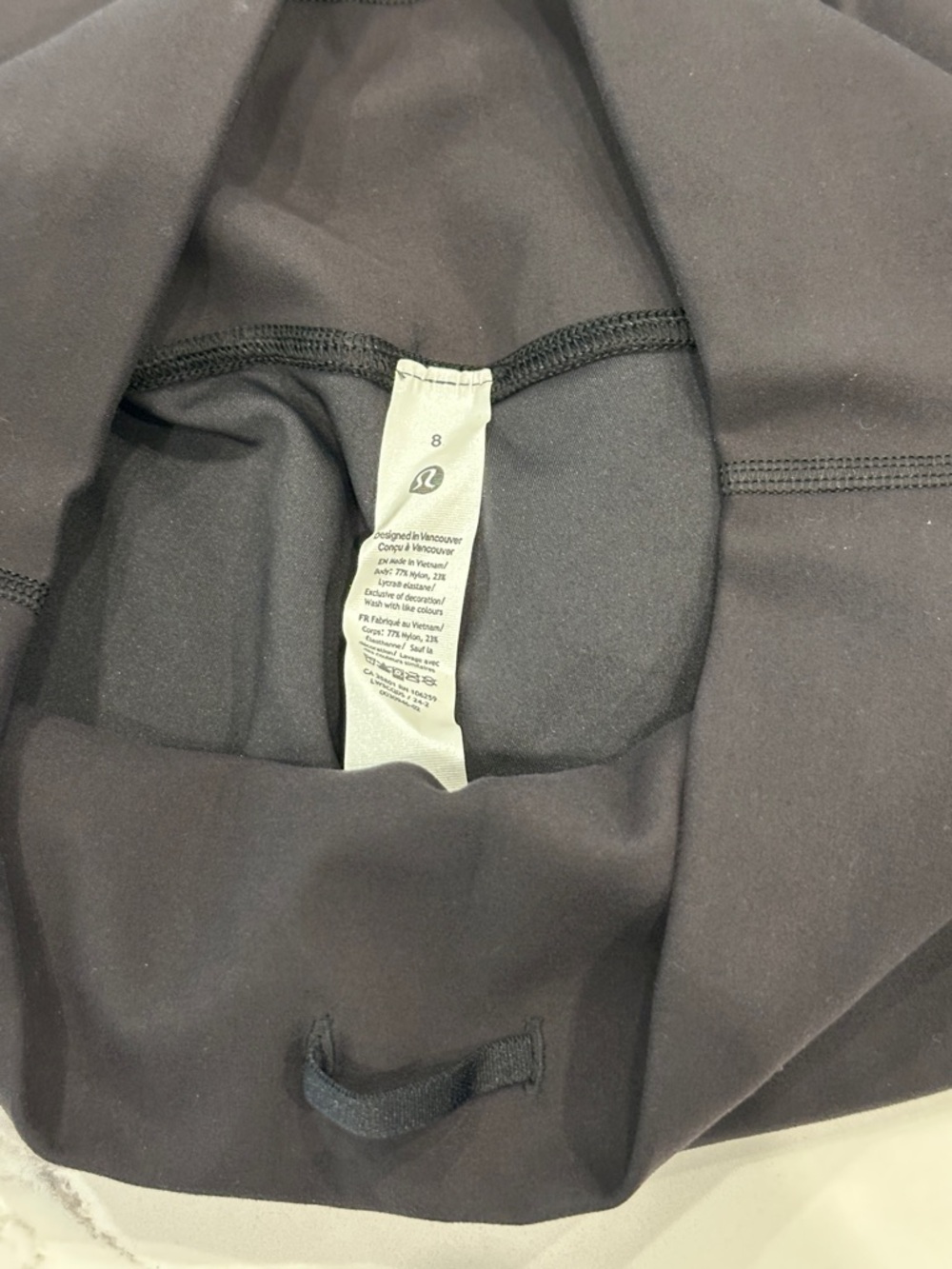 Lululemon Wunder Train HR Tight 25” Black Sz 8 NWT - Picture 10 of 11